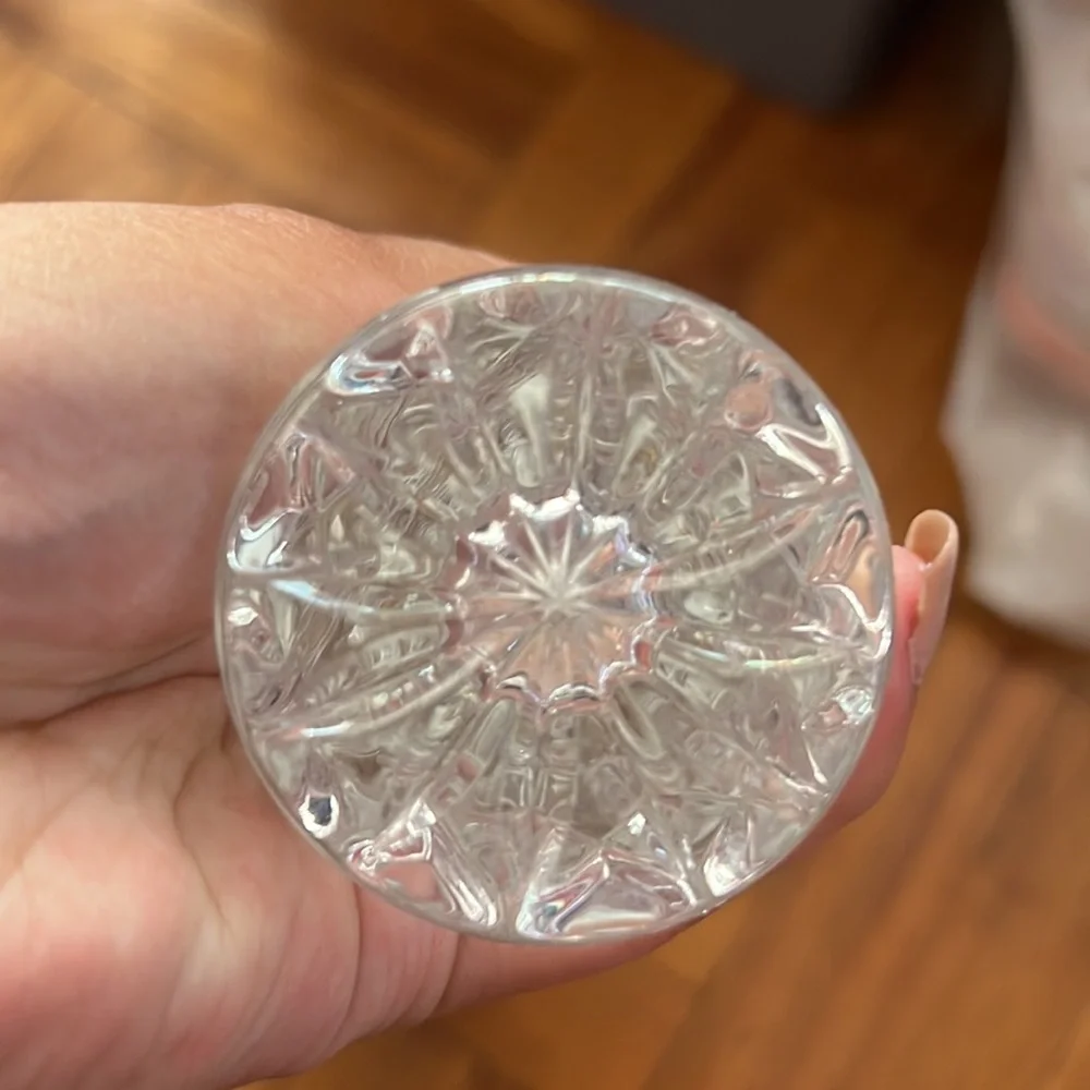 NIB Lenox Crystal 6” vase